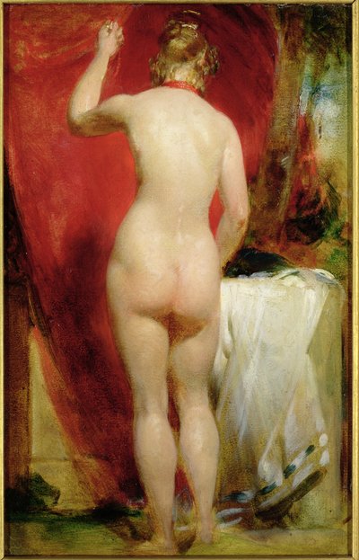 Studie van een Vrouwelijk Naakt door William Etty